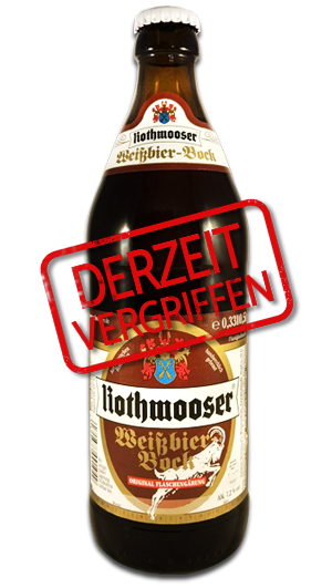 Rothmooser Weißbier-Bock derzeit vergriffen